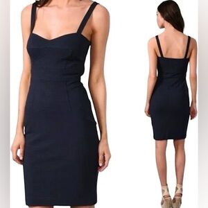 Diane Von Furstenberg Slippery Bodycon Dress